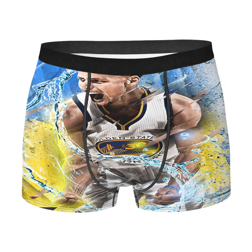 Stephen Curry Nba Men'S Boxer Briefs