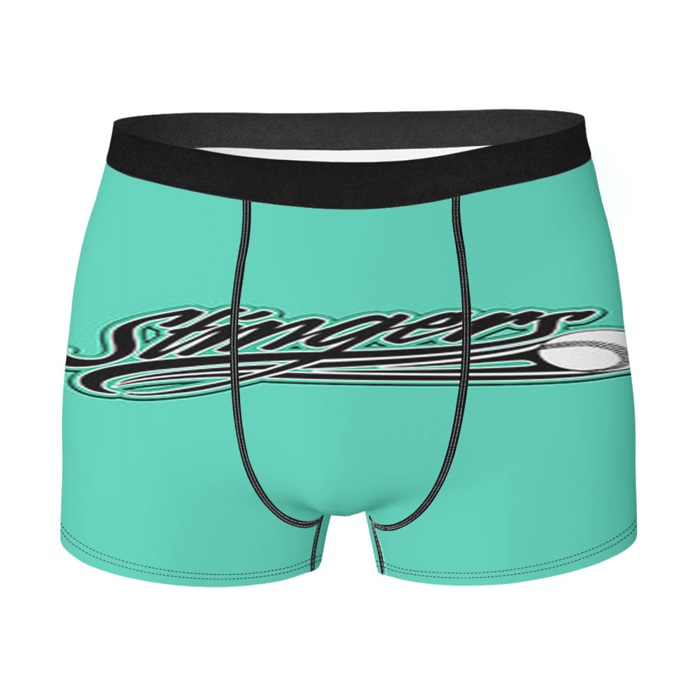 Stingers Baseball Logo Blur Men'S Boxer Briefs