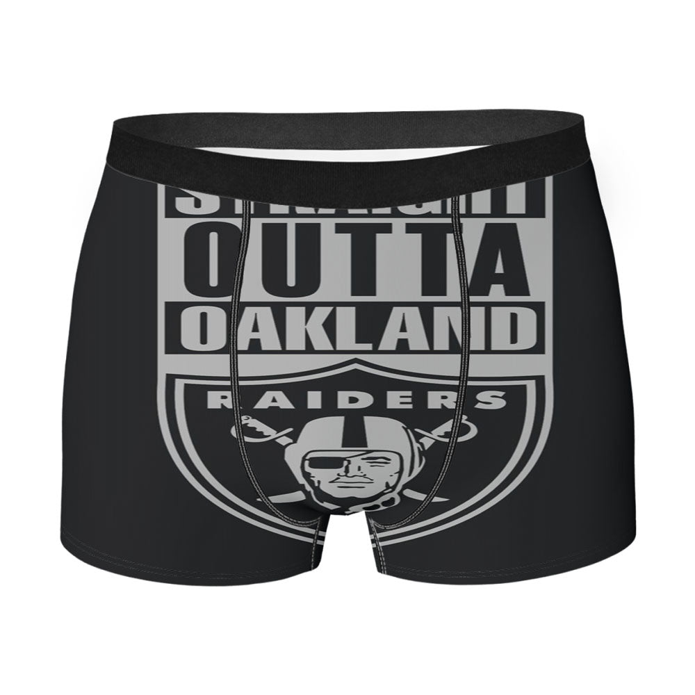 Straight Outta Oakland Raiders Men'S Boxer Briefs