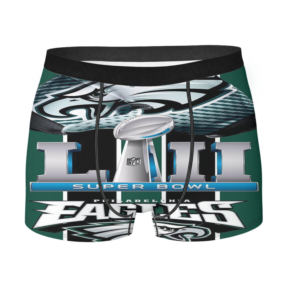 Super Bowl Lii Eagles Men'S Boxer Briefs