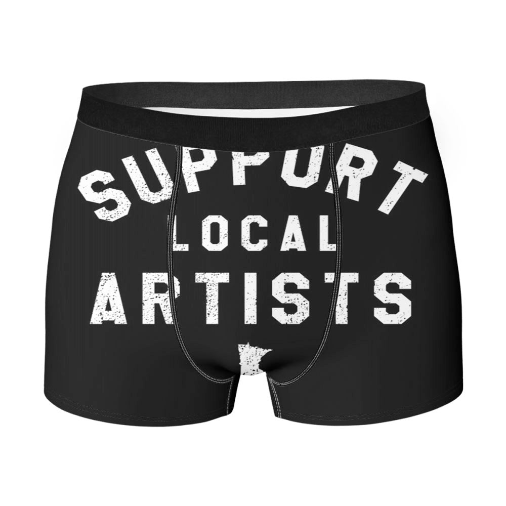Support Local Artists - Minnesota Men'S Boxer Briefs
