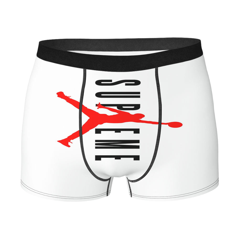 Supreme Jordan White Men'S Boxer Briefs