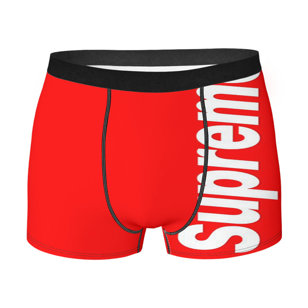 Supreme Red Logo Men'S Boxer Briefs