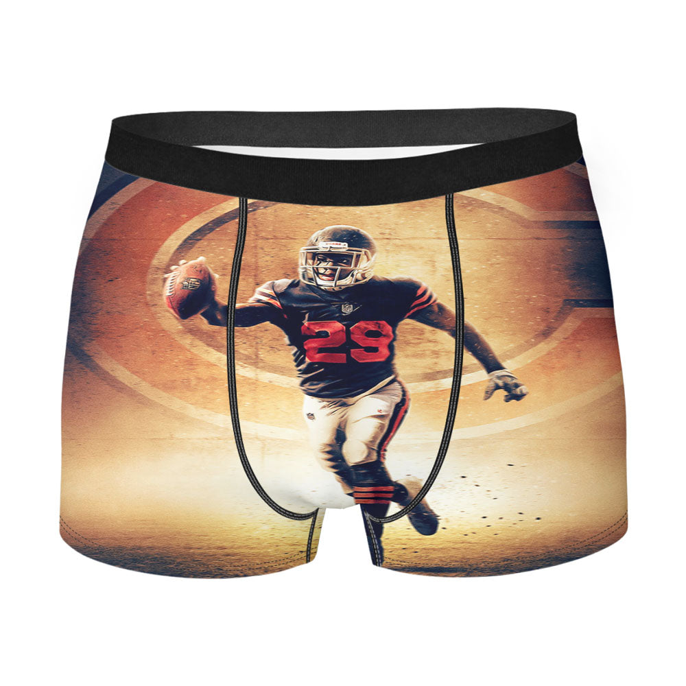 Tarik Cohen Chicago Bear Men'S Boxer Briefs