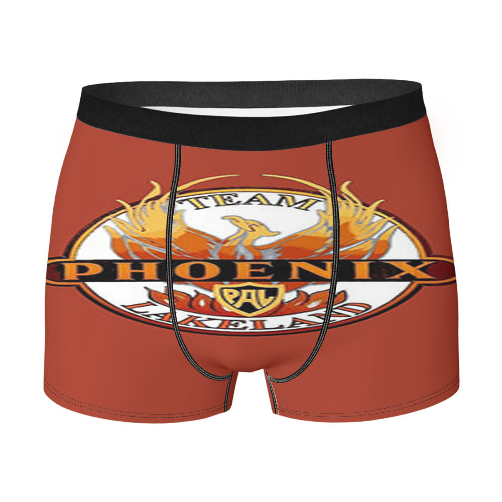 Team Phoening Lakeland Baseball Logo Red Men'S Boxer Briefs