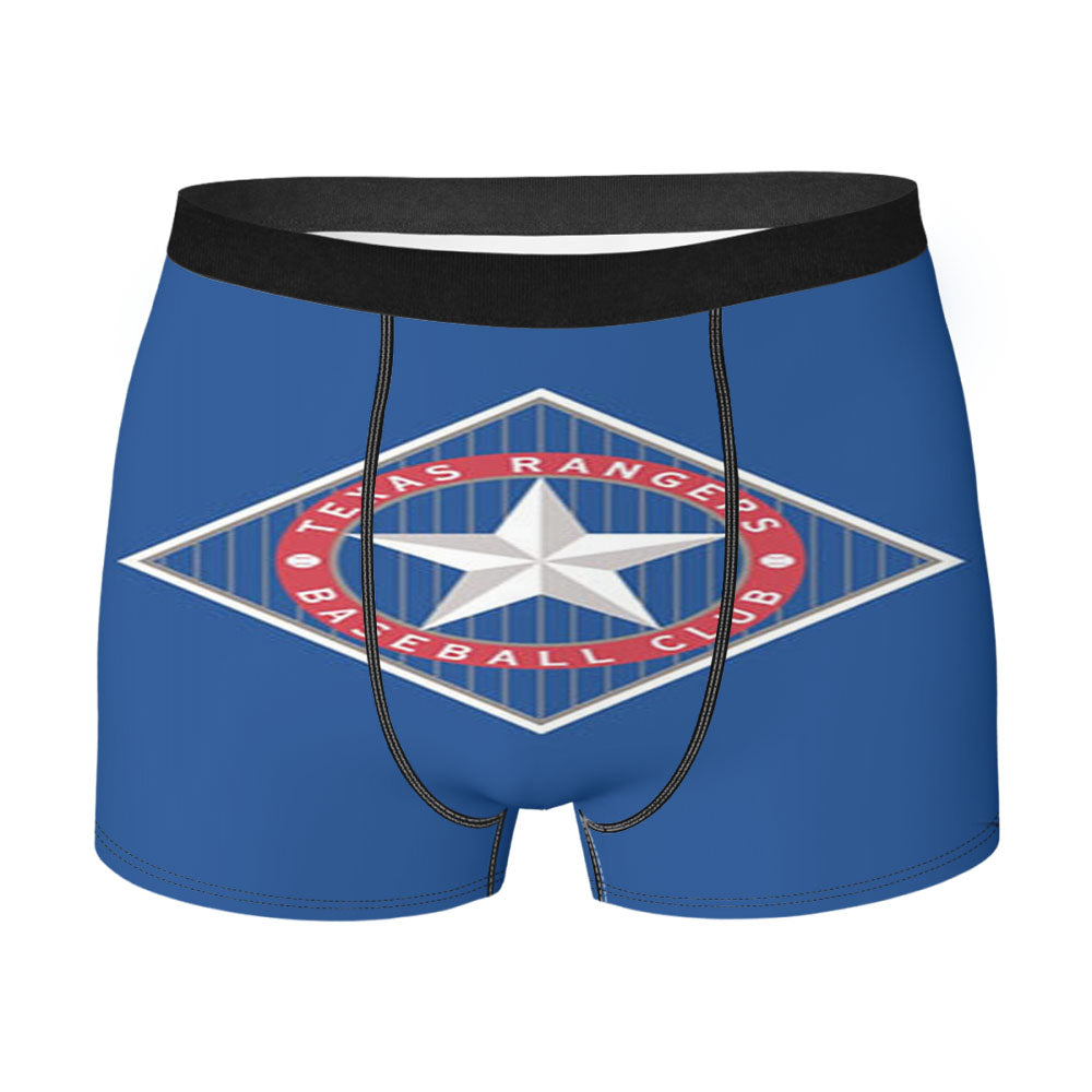 Texas Rangers Baseball Club Men'S Boxer Briefs