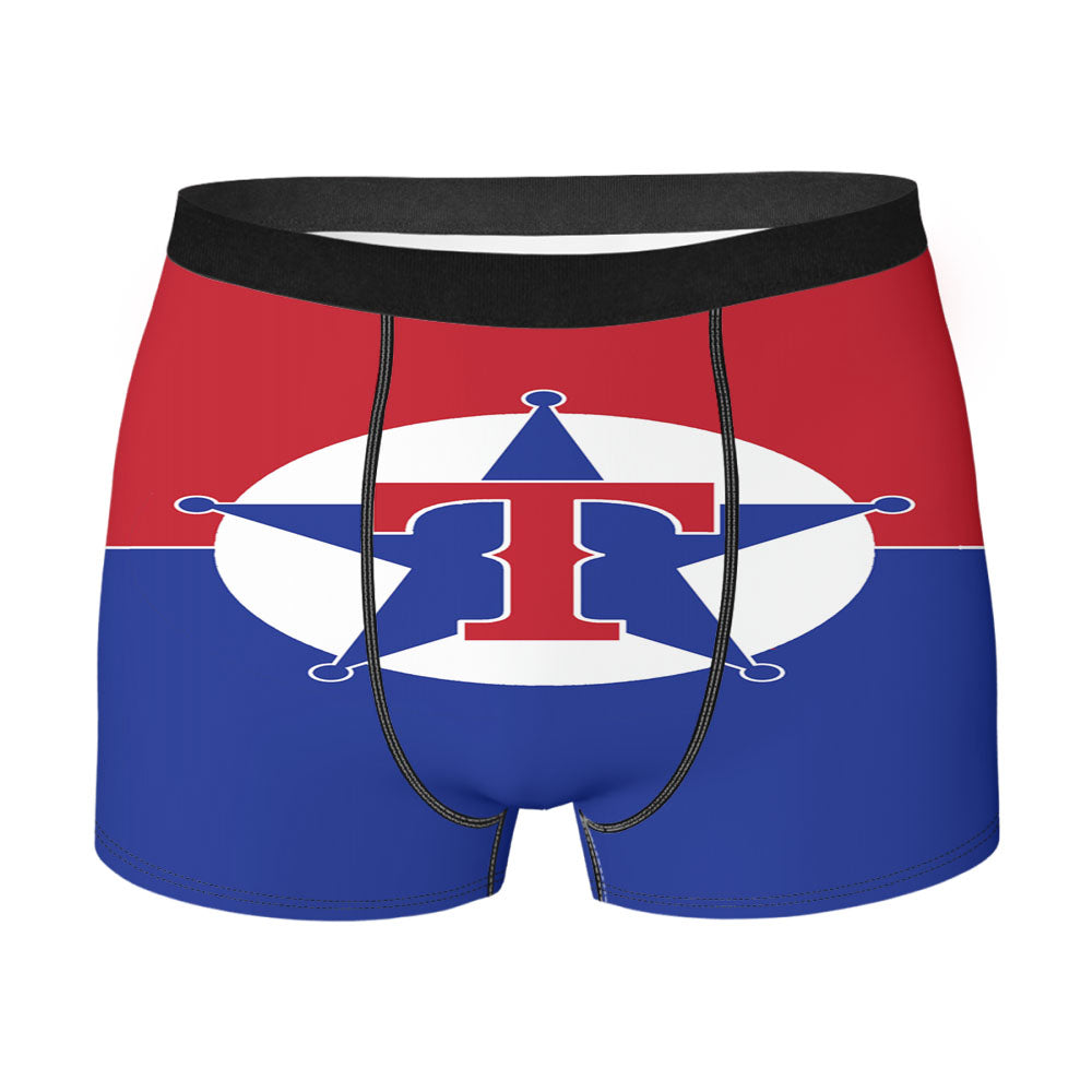 Texas Rangers Rebrand Men'S Boxer Briefs