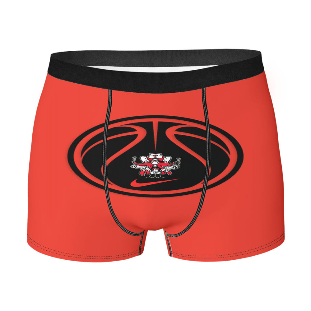Texas Tech Red Raiders Basketball Logo Men'S Boxer Briefs