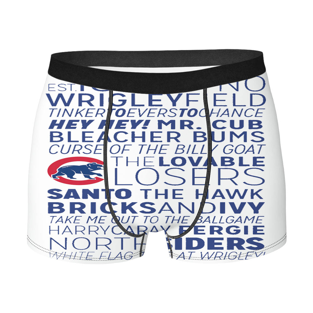 The Chicago Cubs 1876 Men'S Boxer Briefs