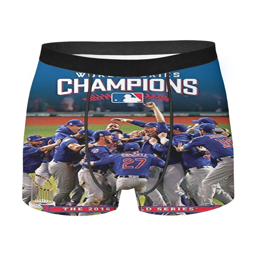 The Chicago Cubs Champions Men'S Boxer Briefs