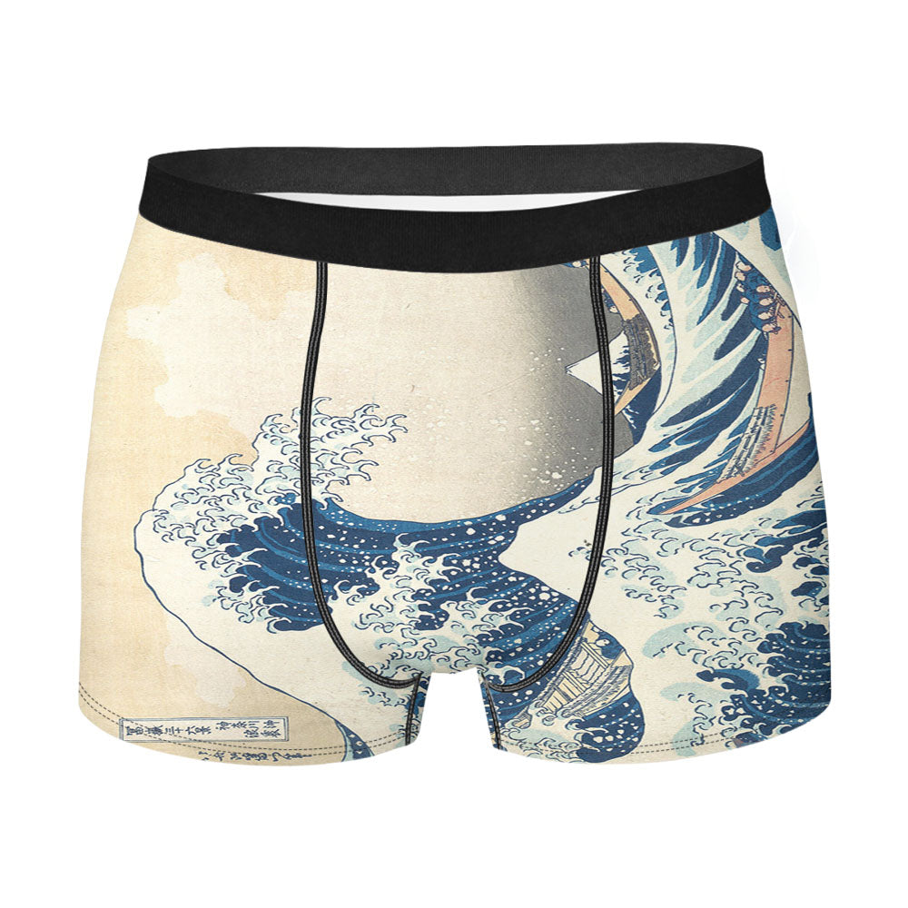 The Great Wave Off Kanagawa Men'S Boxer Briefs