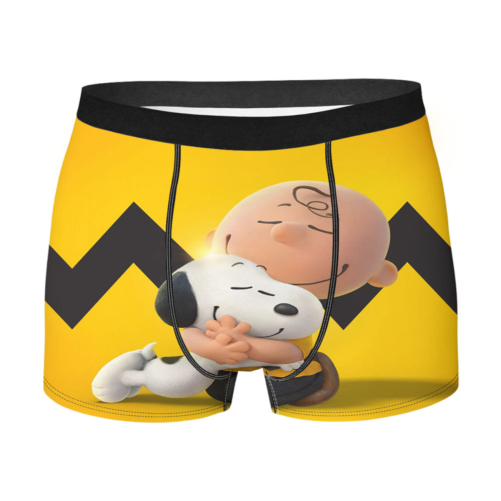 The Peanuts And Snoopy Movie Family Men'S Boxer Briefs