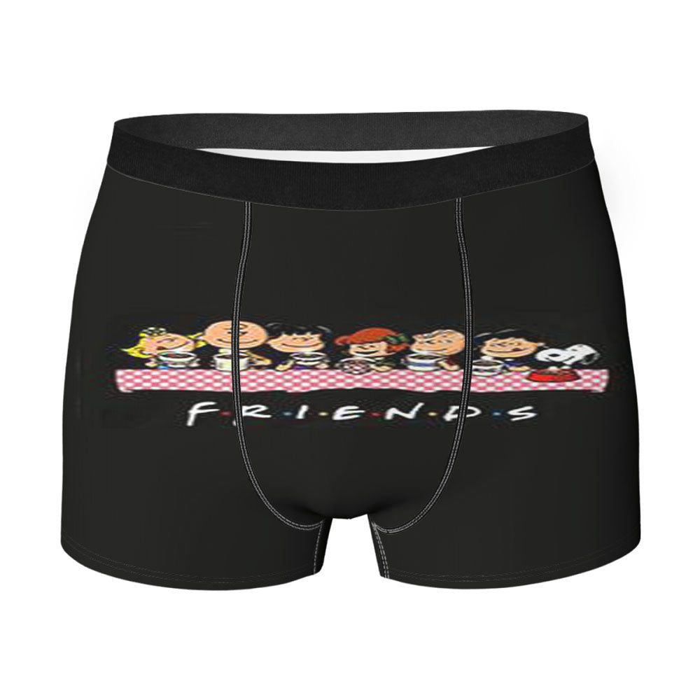 The Peanuts Snoopy Friend Men'S Boxer Briefs