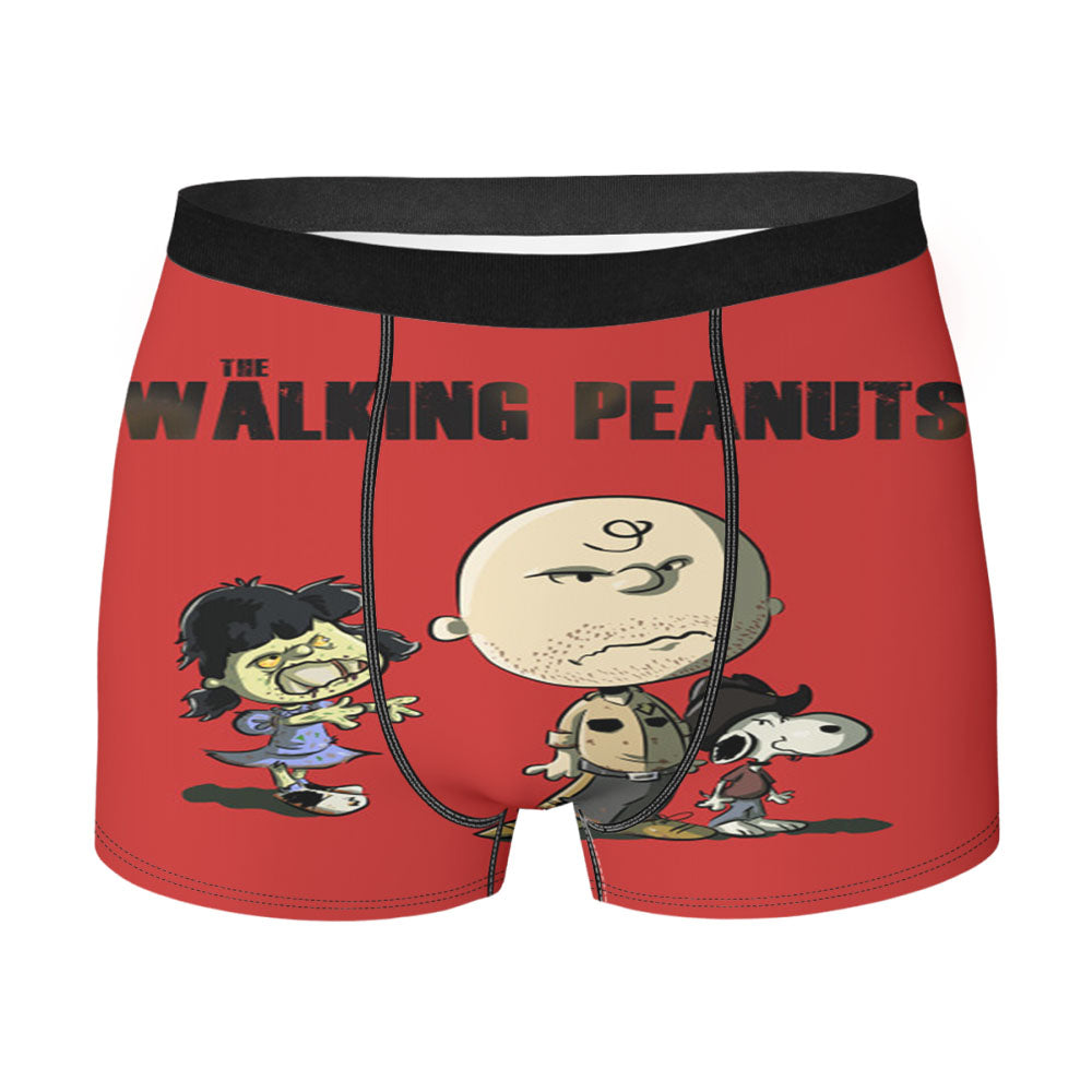 The Walking Peanuts Men'S Boxer Briefs