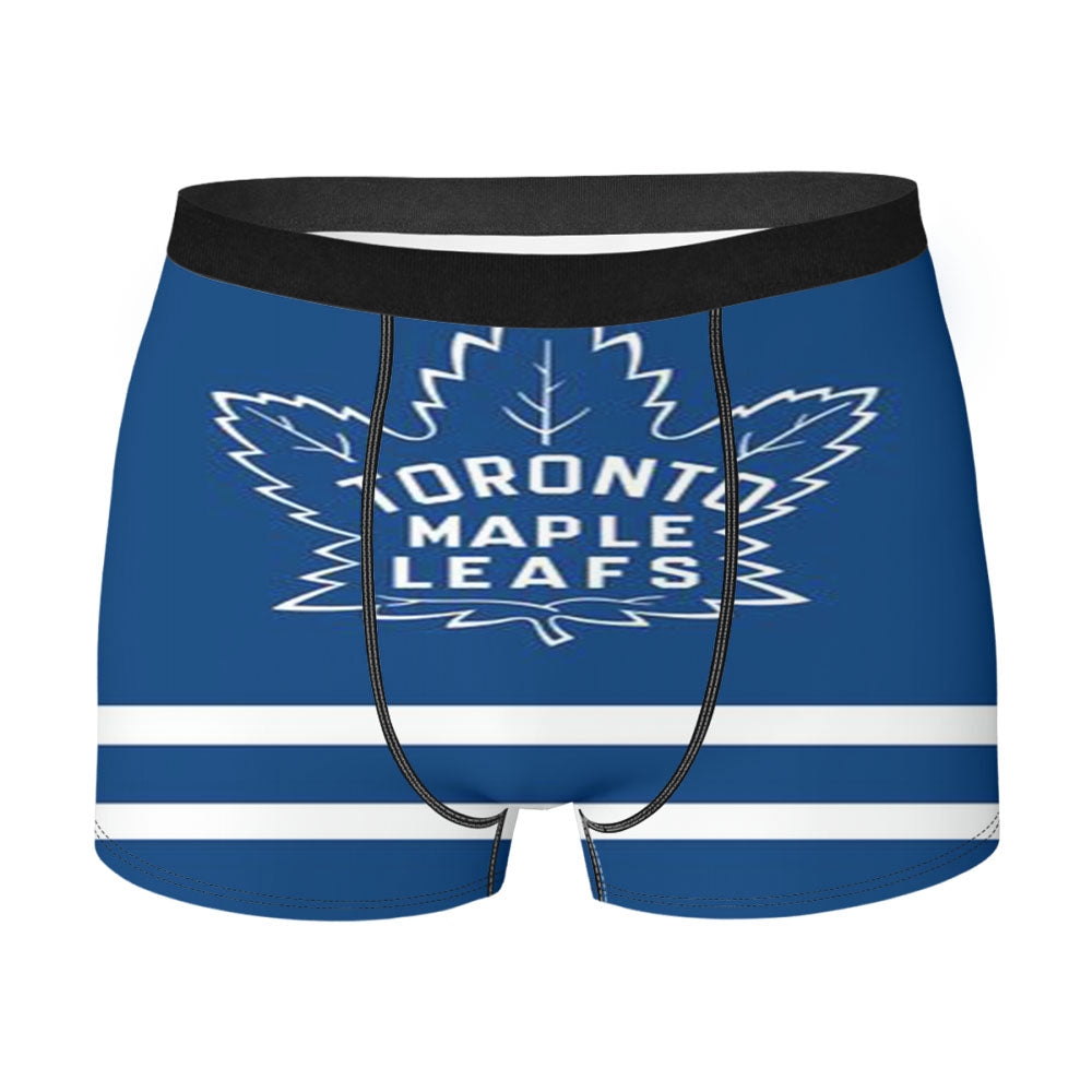Toronto Maple Leafs Nhl Logo Men'S Boxer Briefs