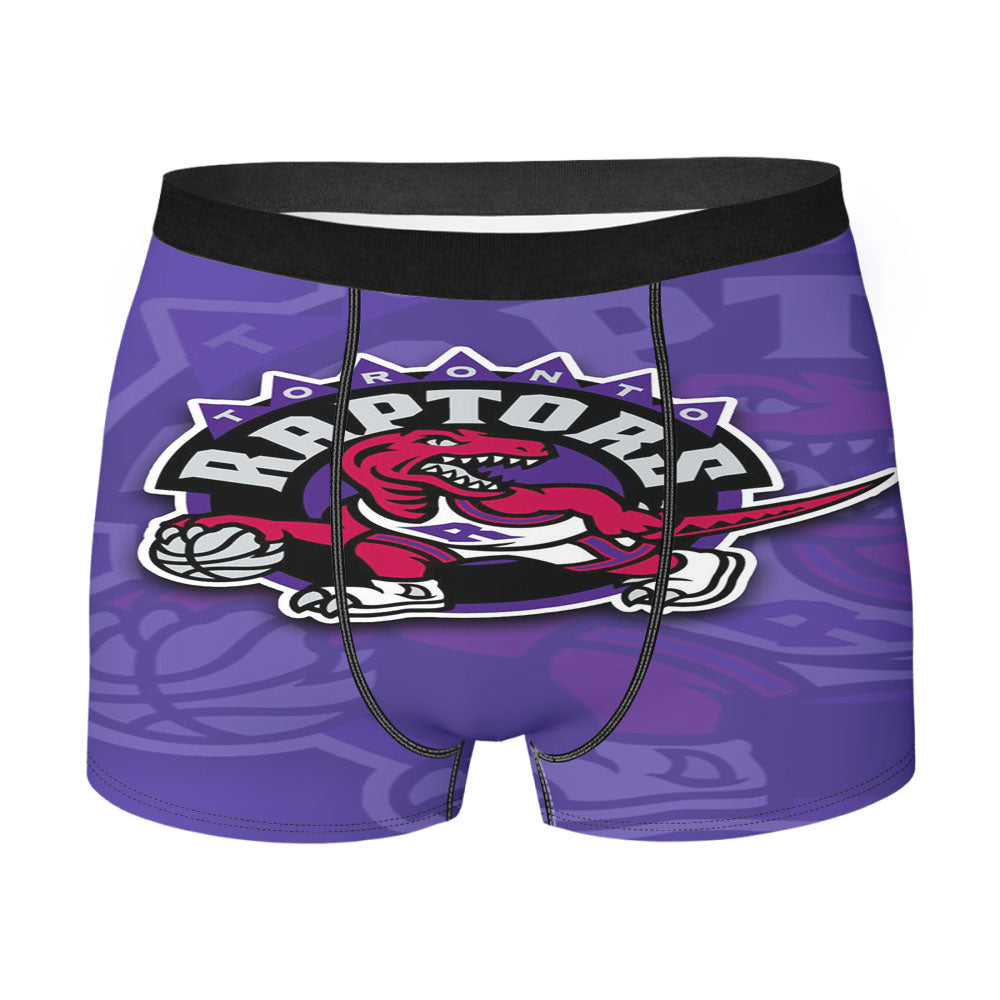 Toronto Raptors Basket Ball Men'S Boxer Briefs