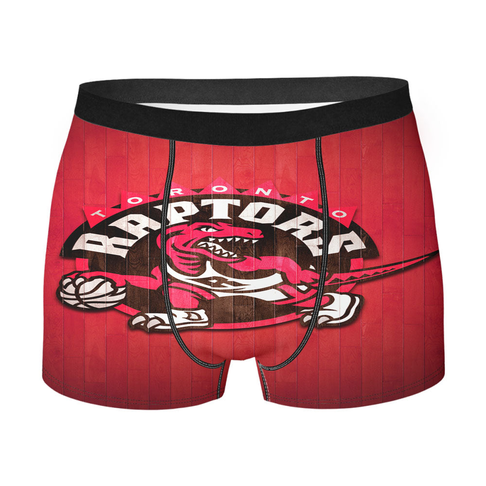 Toronto Raptors Hardwood 2 Men'S Boxer Briefs