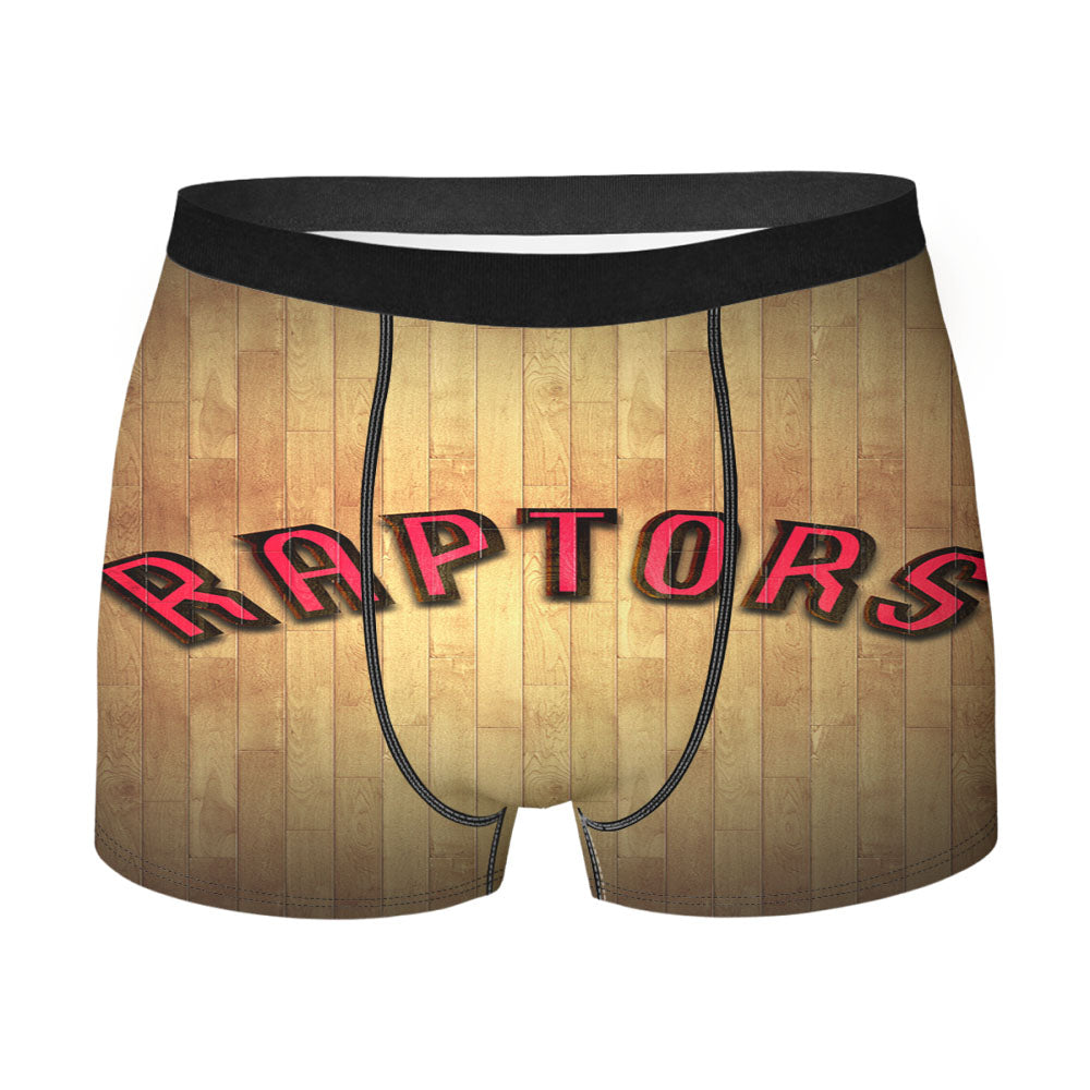Toronto Raptors Hardwood Men'S Boxer Briefs