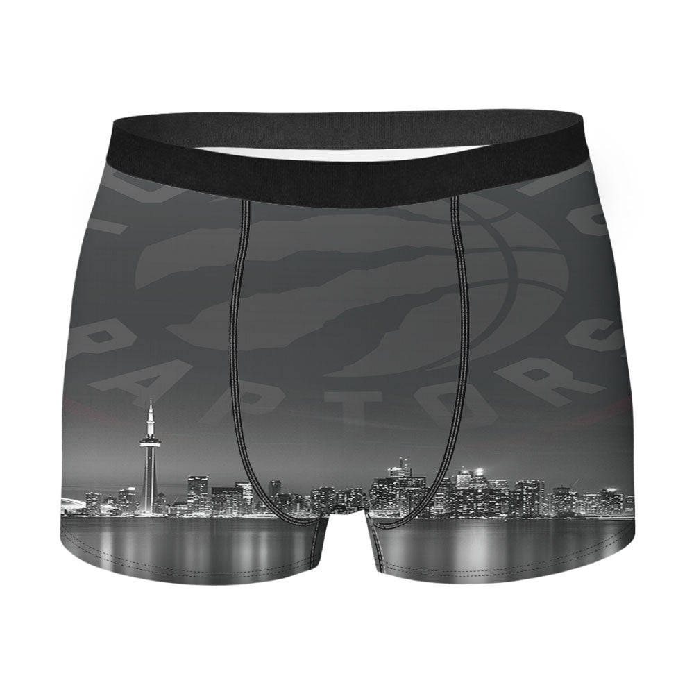 Toronto Raptors Night City Men'S Boxer Briefs