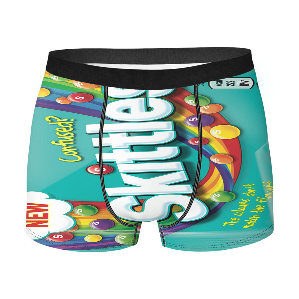 Tosca Confused Skittles Candy Men'S Boxer Briefs