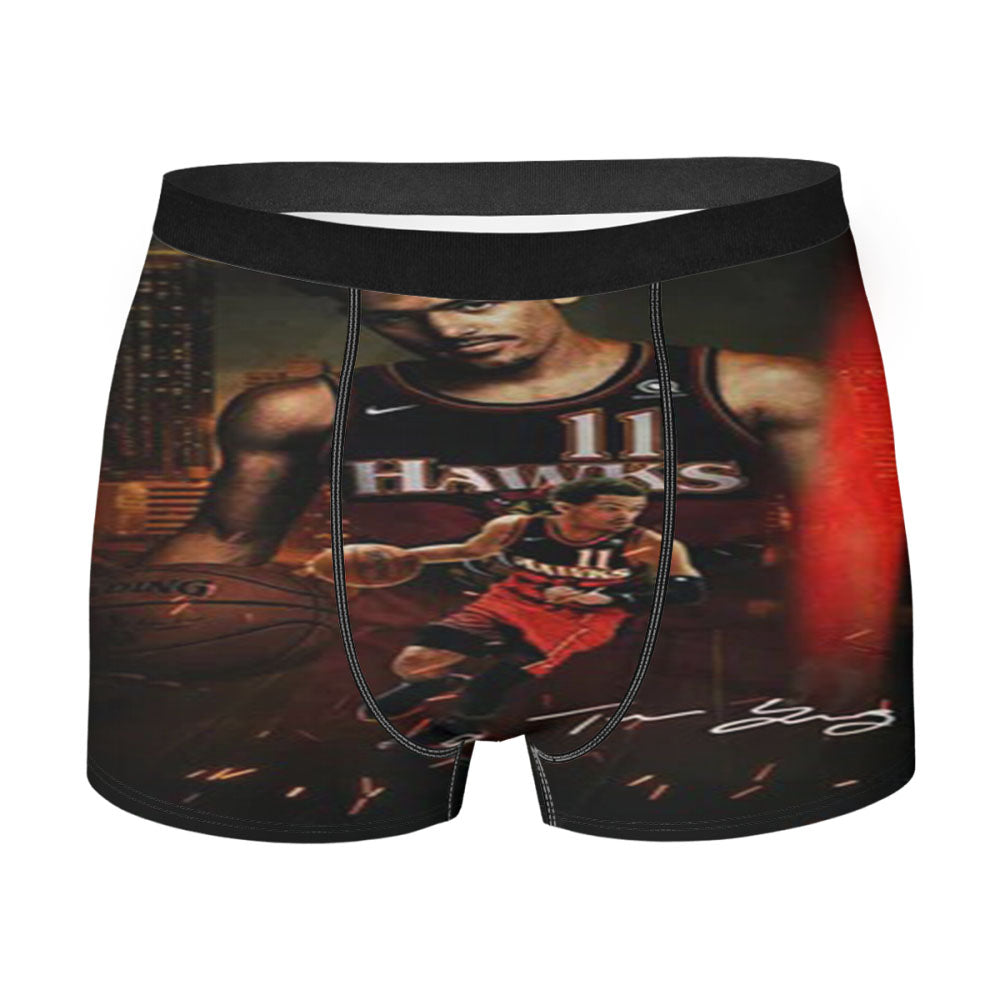 Trea Young Signature Atlanta Hawks Men'S Boxer Briefs