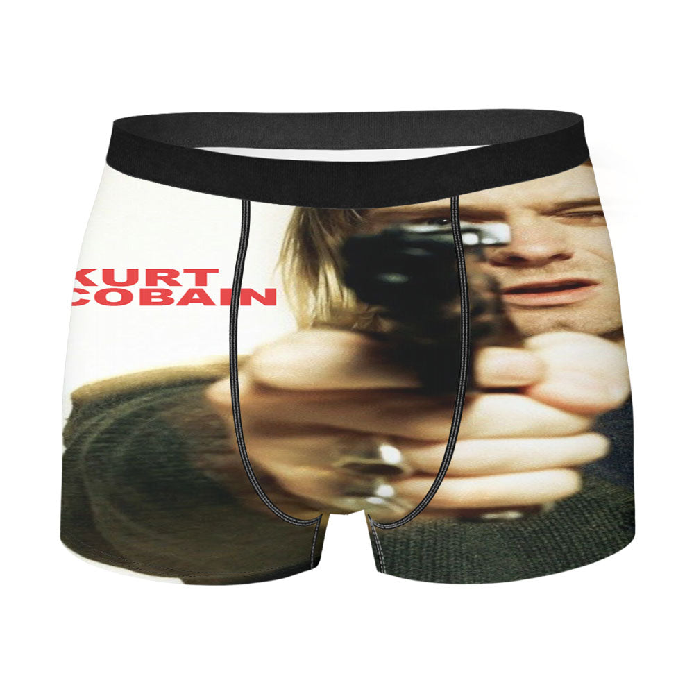 Tribute To Legend Grunge Kurt Cobain Men'S Boxer Briefs