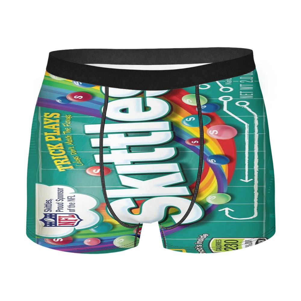 Trick Plays Skittles Candy Men'S Boxer Briefs