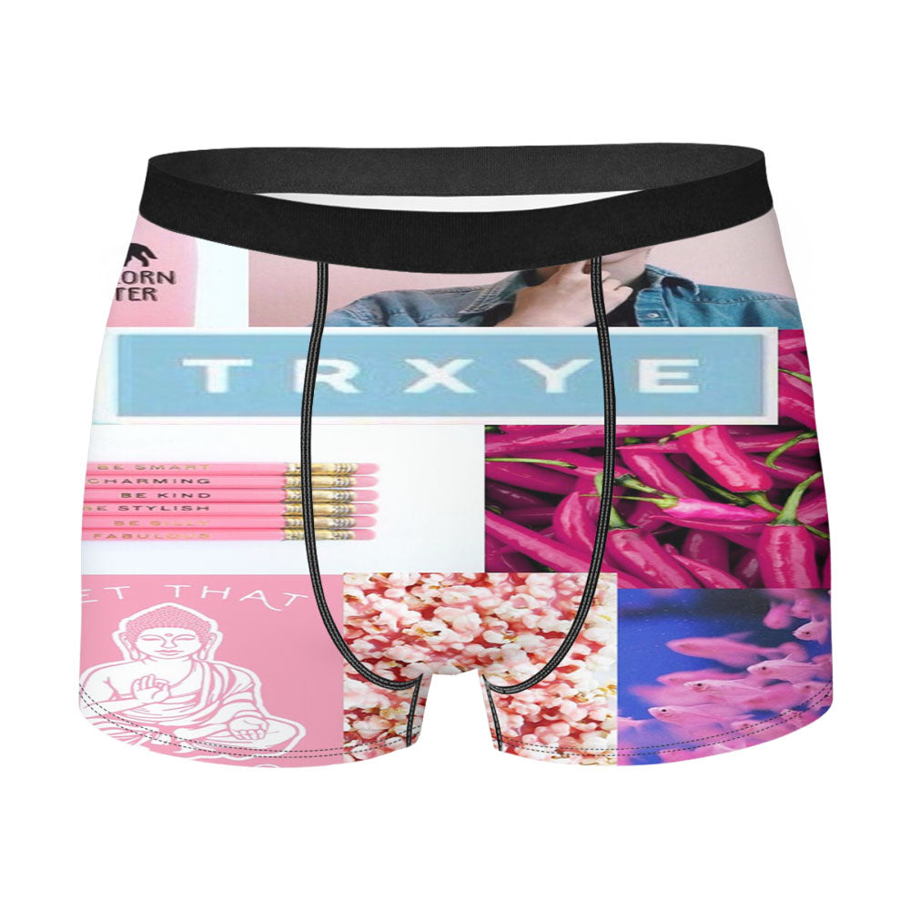 Troye Sivan Vintage Noise Collage Men'S Boxer Briefs