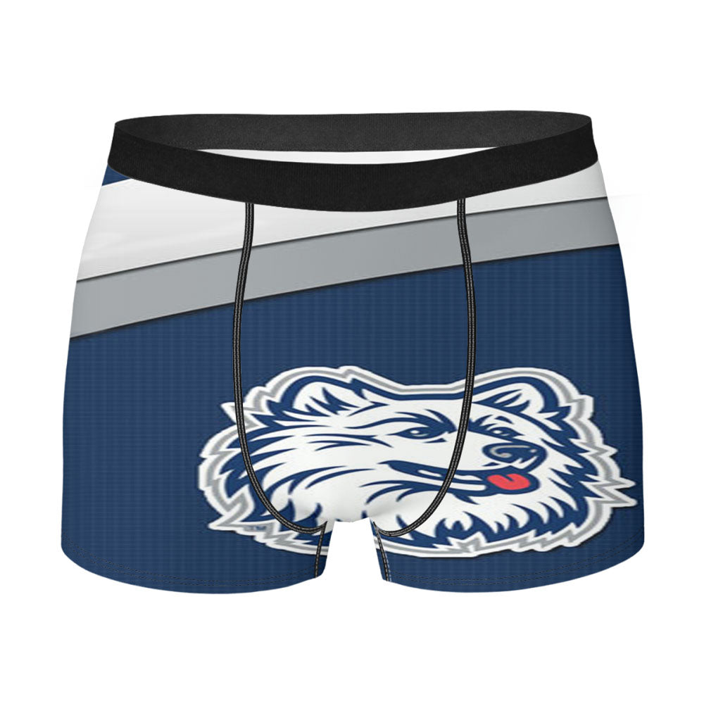 Uconn Logo Men'S Boxer Briefs