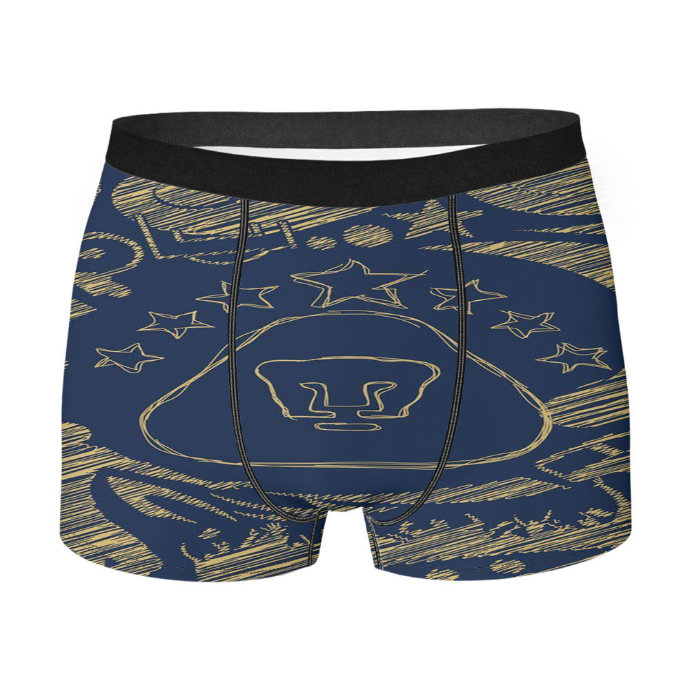 Unam Sketch Men'S Boxer Briefs