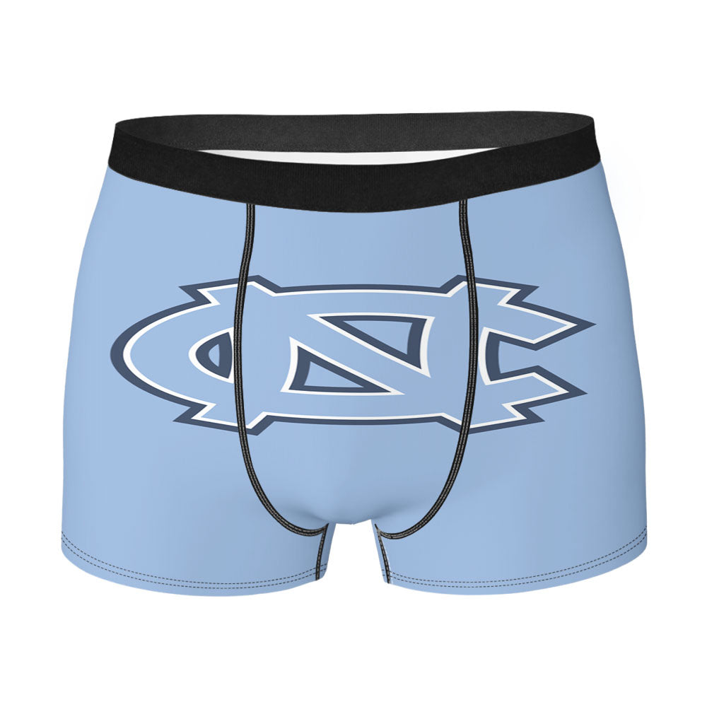 Unc Tar Heels Logo Men'S Boxer Briefs