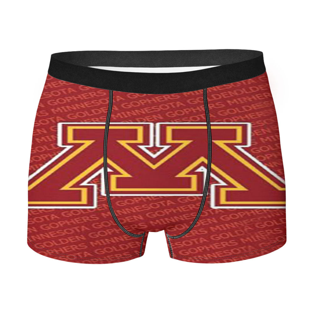 University Of Minnesota Football Men'S Boxer Briefs