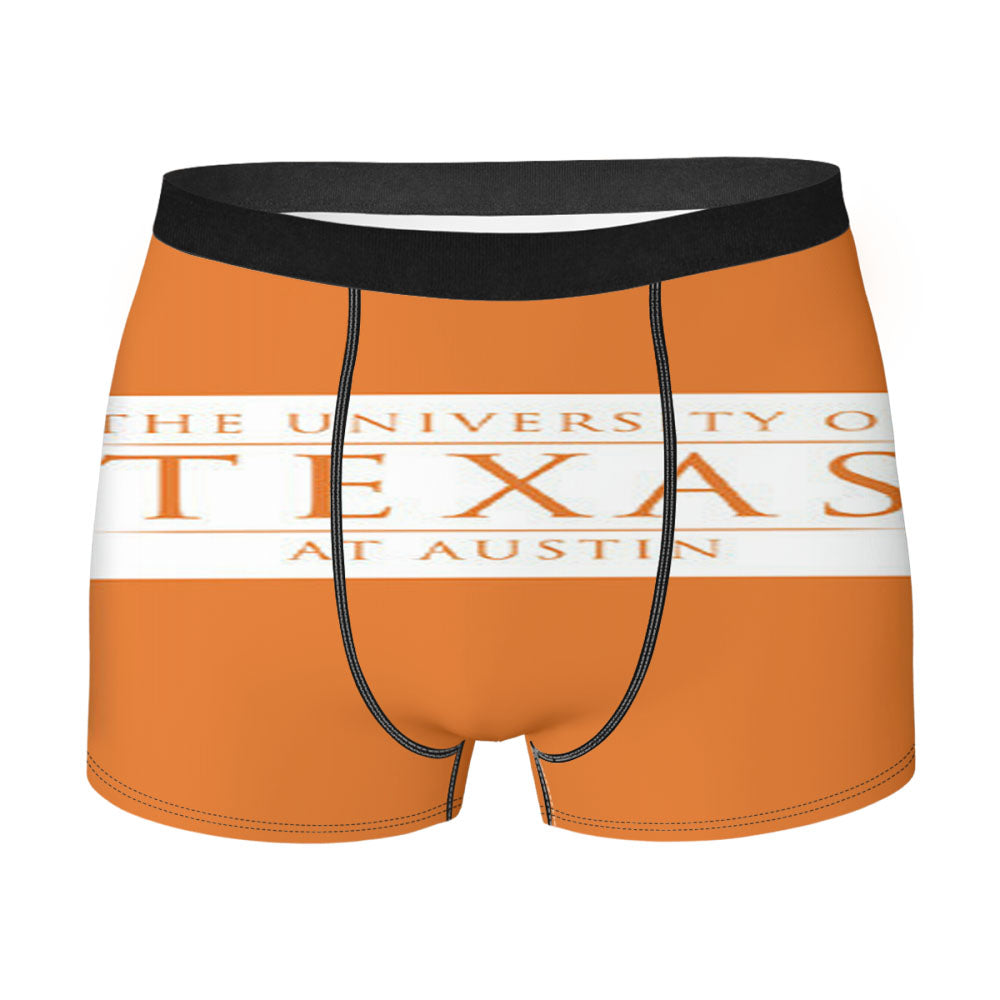 University Of Texas Austin Logo Men'S Boxer Briefs