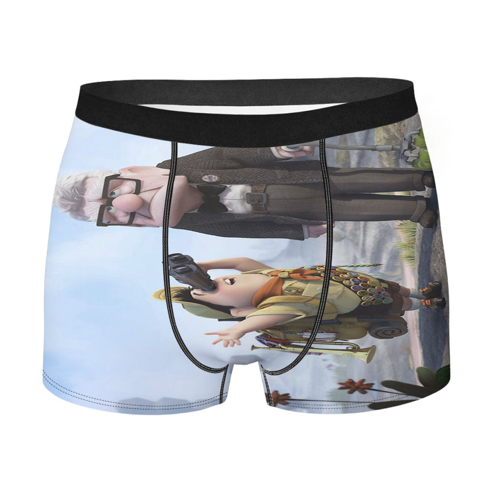 Up Russell And Up Mc Carol Fredrickson Men'S Boxer Briefs
