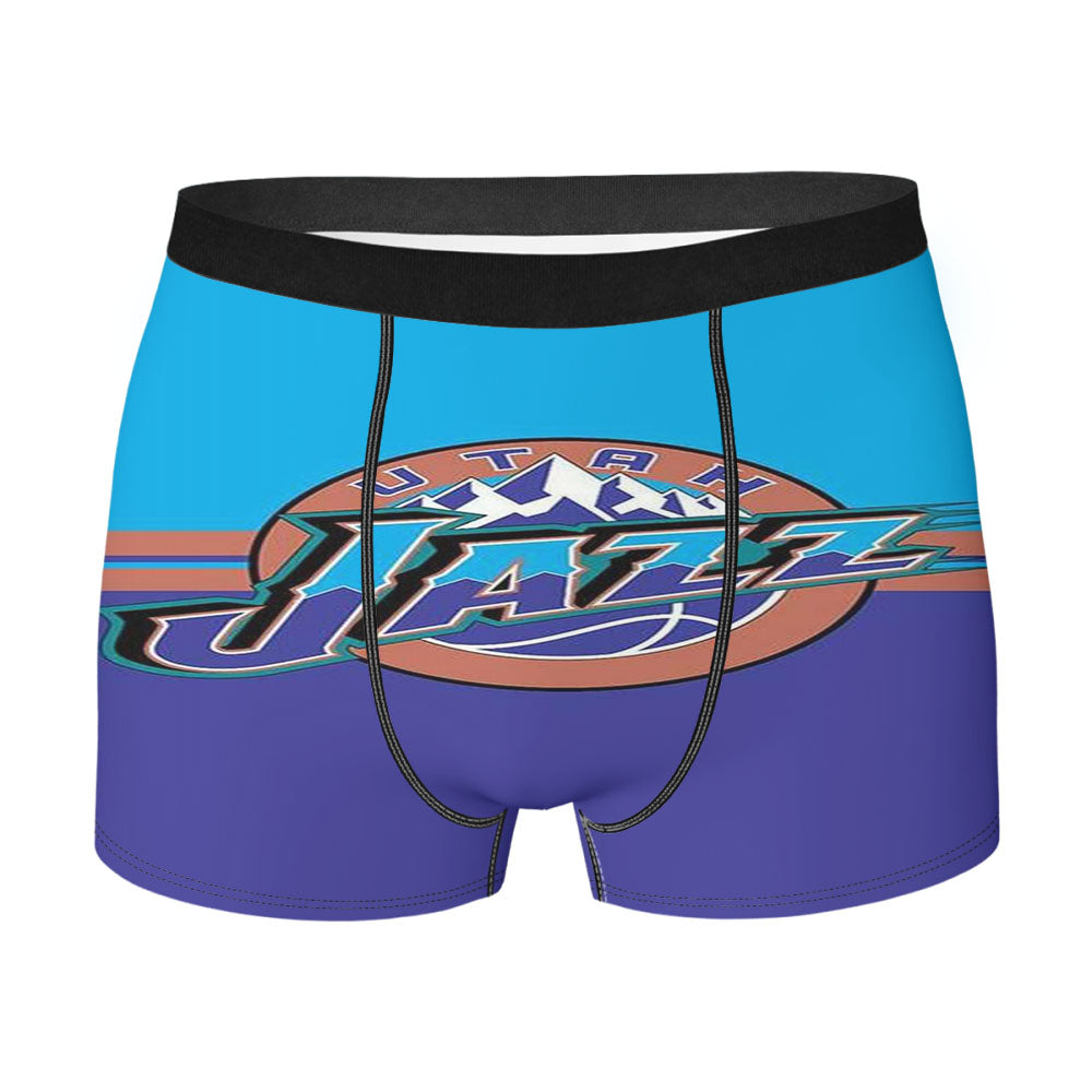 Utah Jazz Basketball Logo Men'S Boxer Briefs