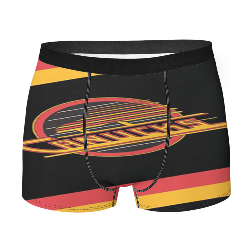Vancouver Canucks Ice Hockey Team Nhl Men'S Boxer Briefs