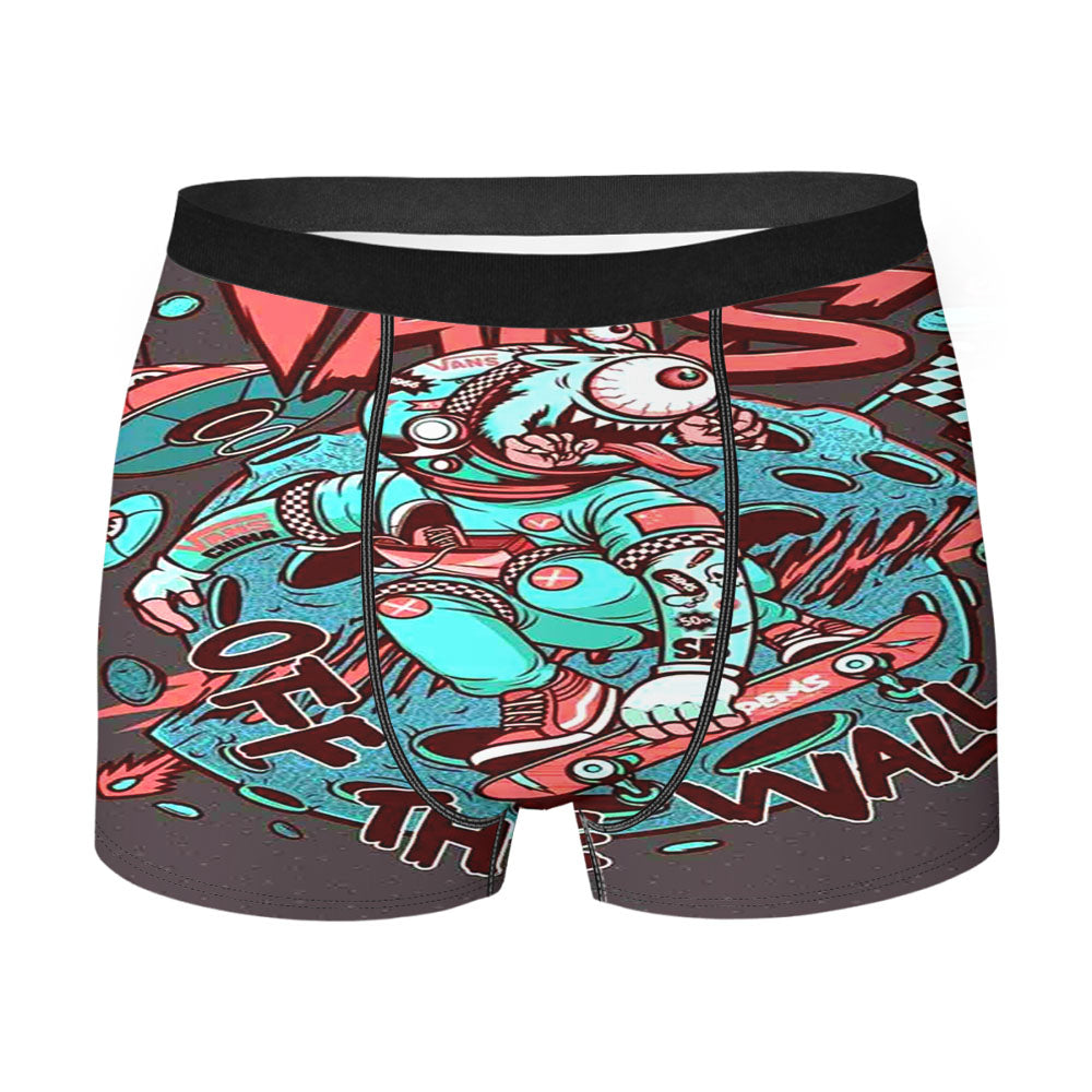 Vans Art Pink Blue Men'S Boxer Briefs