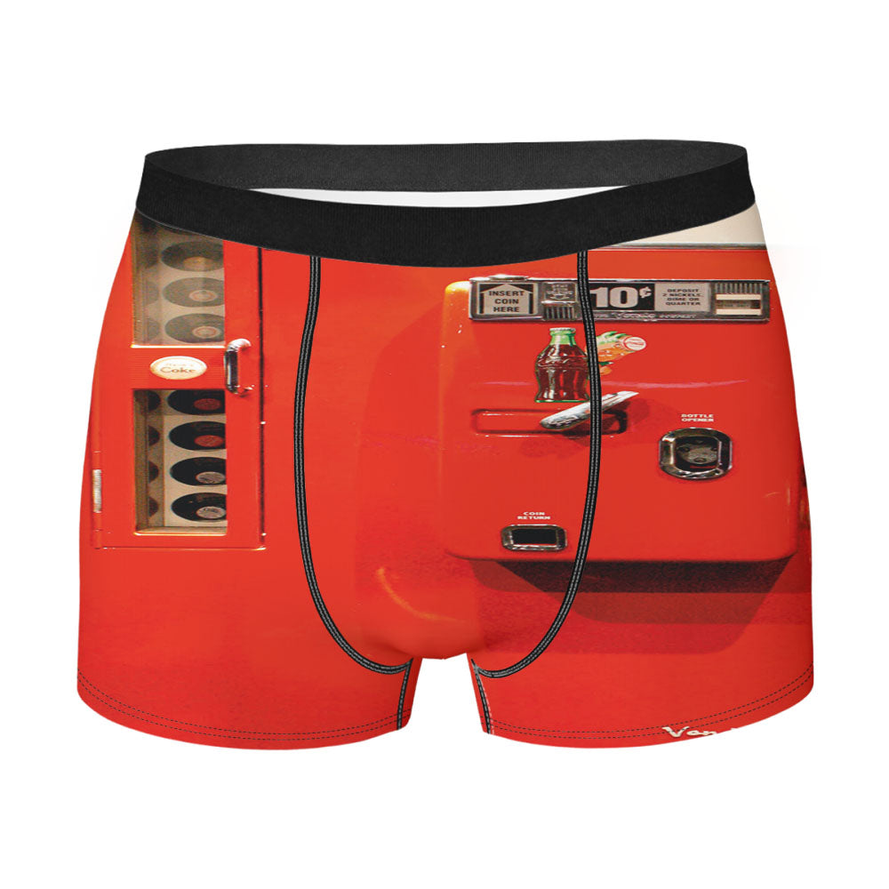 Vendo 81 Coca Cola Machine Men'S Boxer Briefs