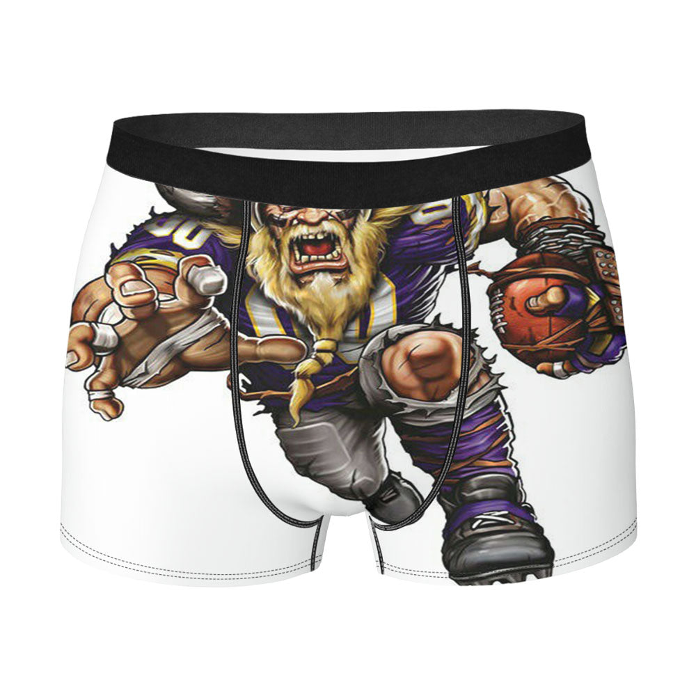 Vikings Football Men'S Boxer Briefs