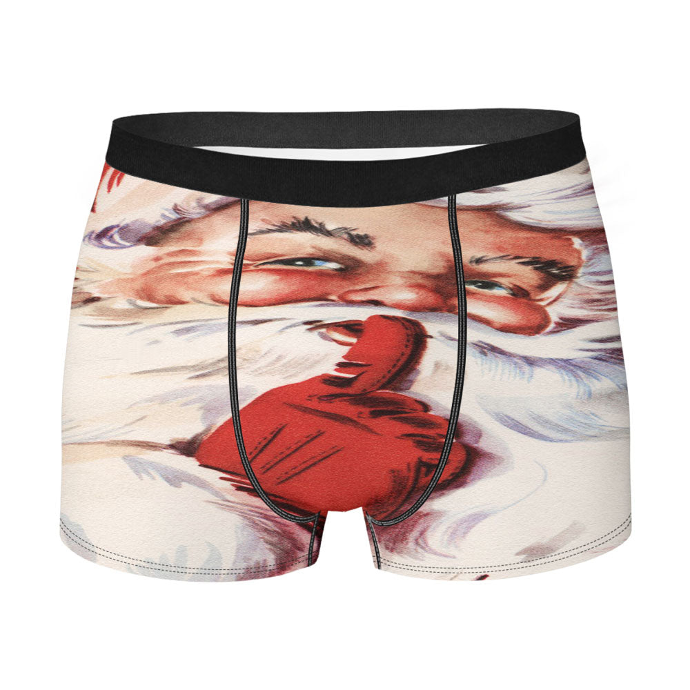 Vintage Santa Claus Men'S Boxer Briefs