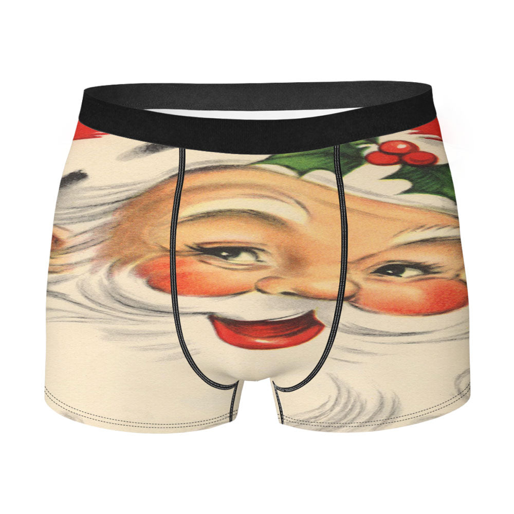 Vintage Santa Claus 1 Men'S Boxer Briefs