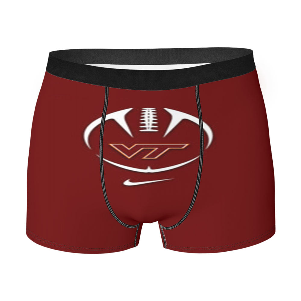 Virginia Tech Hokies Men'S Boxer Briefs