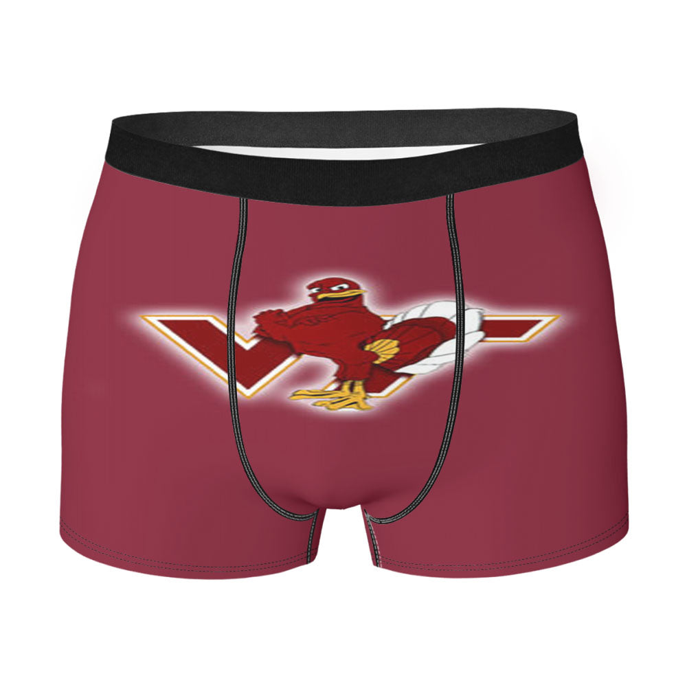 Virginia Tech Symbol Men'S Boxer Briefs
