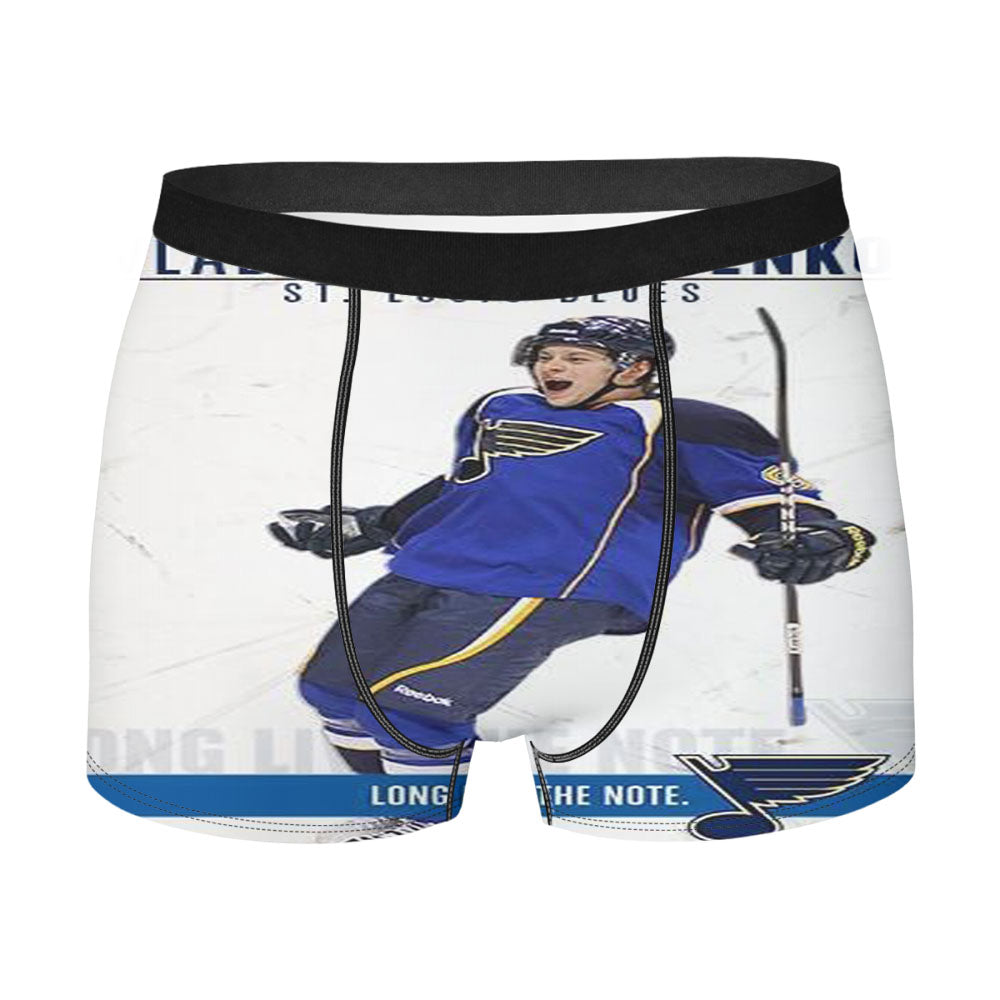 Vladimir Tarasenko St Louis Blues Hockey Men'S Boxer Briefs