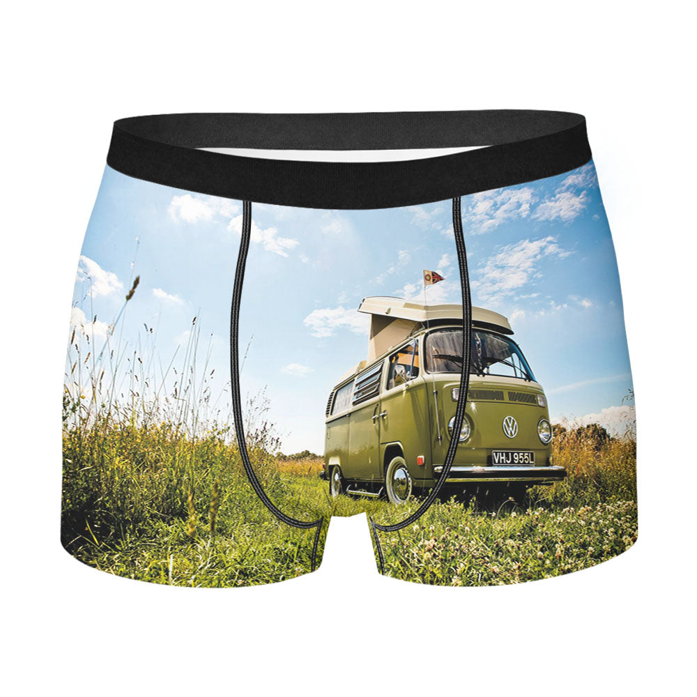 Volkswagen Bus Men'S Boxer Briefs