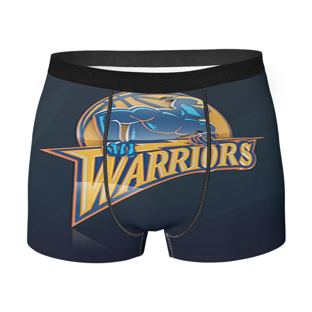 Warriors Logo Men'S Boxer Briefs