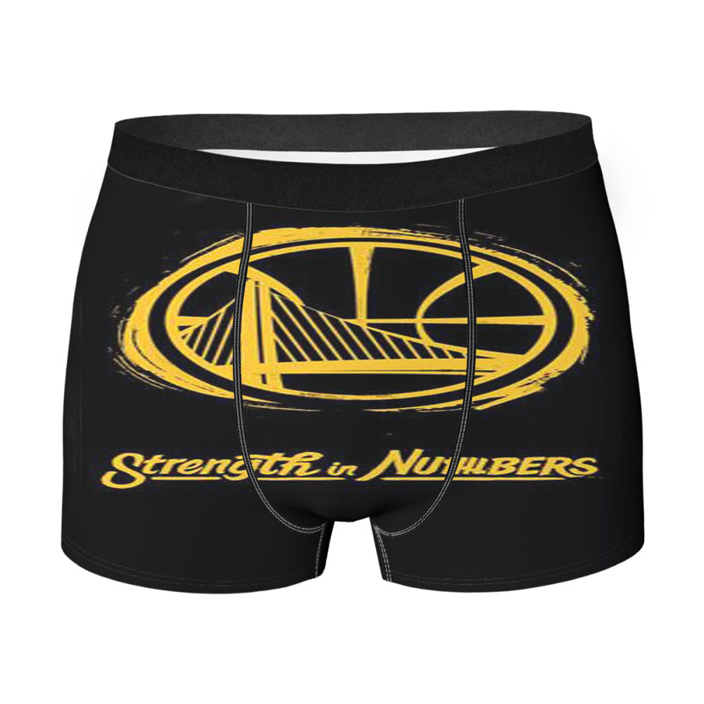 Warriors Strength In Numbers Men'S Boxer Briefs