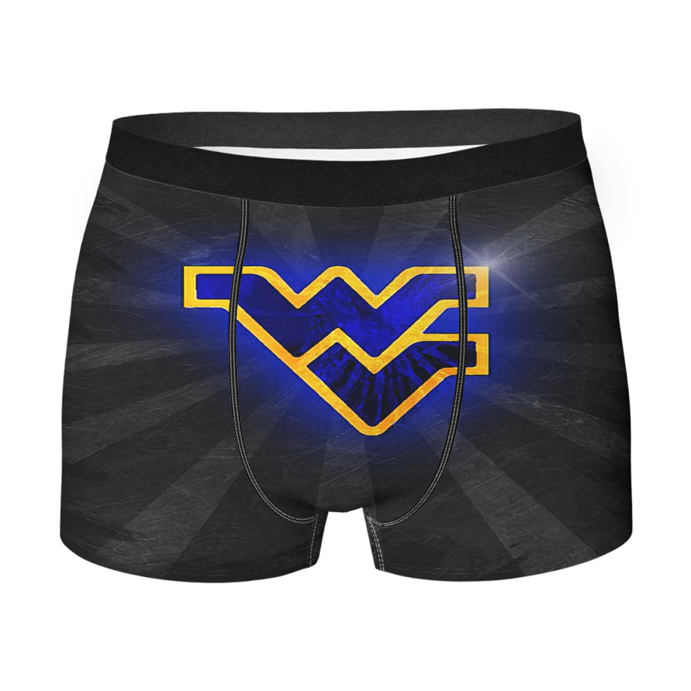 West Virginia Mountaineers Football Logo Men'S Boxer Briefs
