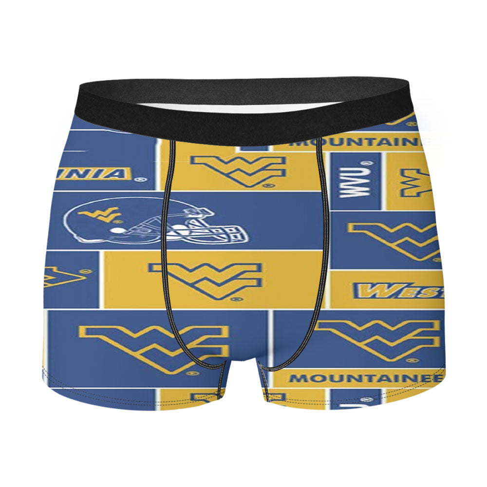 West Virginia Wvu Mountaineers Men'S Boxer Briefs