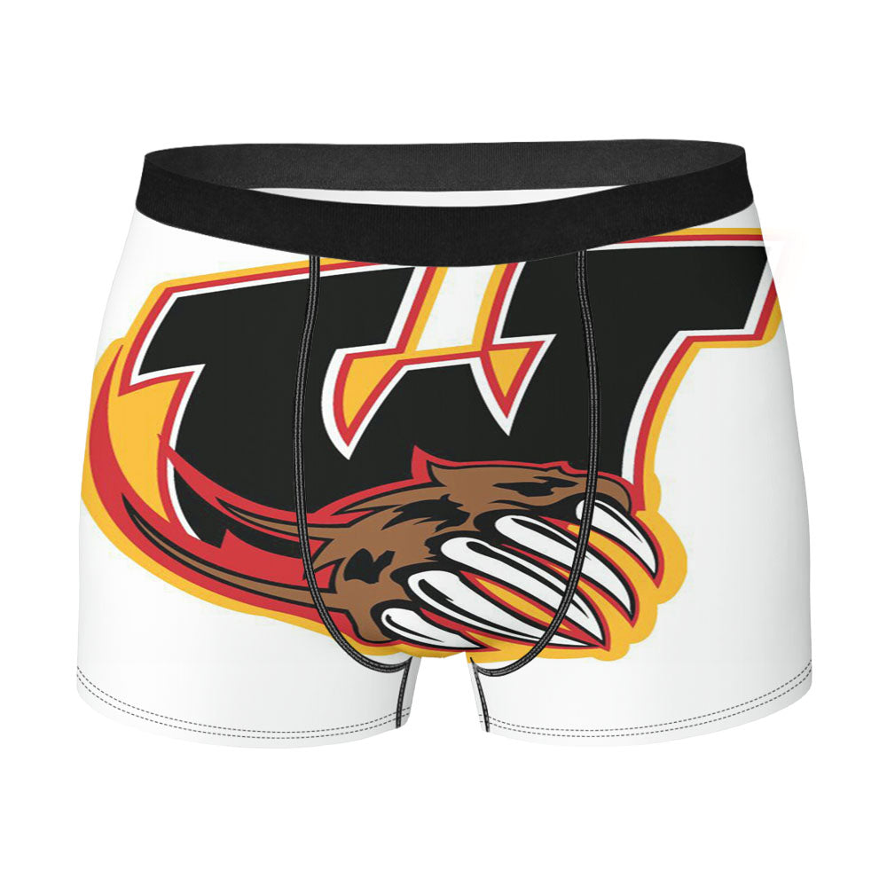 Wild Logo Hockey Men'S Boxer Briefs